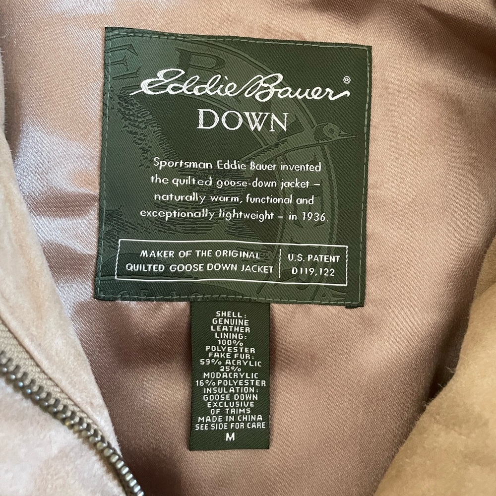 Eddie Bauer Down Fill Hooded Vest - Picture 2 of 5